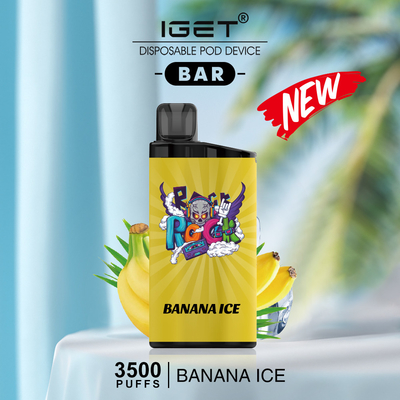 New Flavors Available IGET BAR 3500 puffs 12ml 5% nicotine Disposable Vape pen