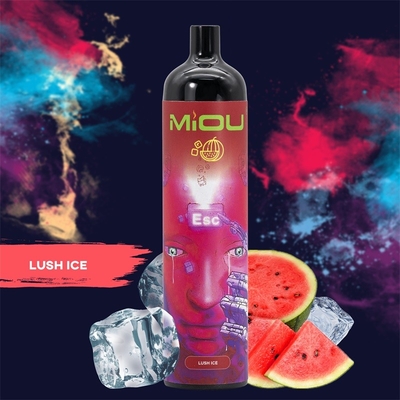 MiOU Disposable 9000 Puffs Flavored Vape Juice Vape Pod system 750 mAh OEM ODM Supported