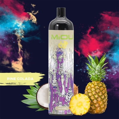 MiOU Disposable 9000 Puffs Flavored Vape Juice Vape Pod system 750 mAh OEM ODM Supported