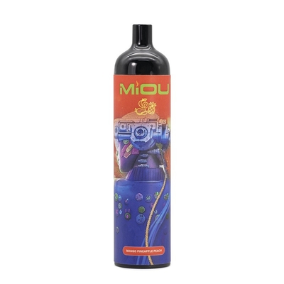 Original Miou Disposable device pod 9000 Puffs 750 mAh 20ml 10 flavors rechargeable