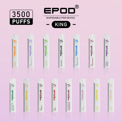 5% Nicotine 3500 Puffs Disposable Vape Pen Device Peach Ice flavor