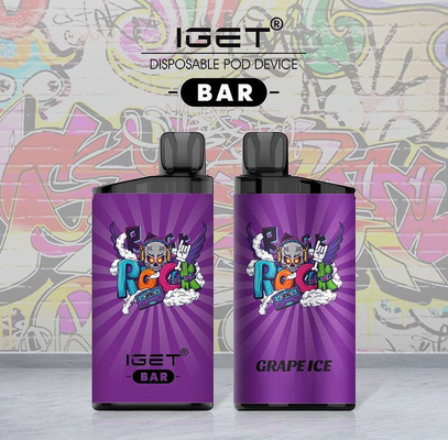 Blackberry raspberry lemon Iget Bar 3500 puffs disposable vape pen new flavors