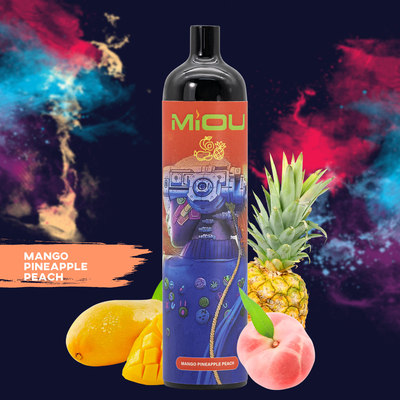 100% original quality MIOU 9000 PUFF  10 Kinds flavor Disposable vape pen