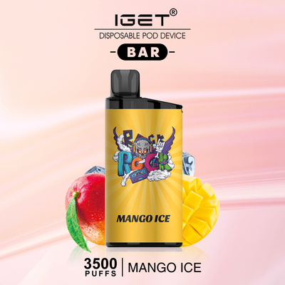 Fast Shipping Disposable Vape Device IGET Bar 3500 Puffs