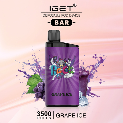 Fast Express Service 5% Nicotine Salt 20 Kinds Flavor IGET BAR Disposable Vape Pen