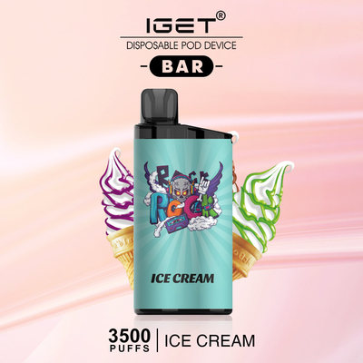 Fast Shipping Disposable Vape Device IGET Bar 3500 Puffs
