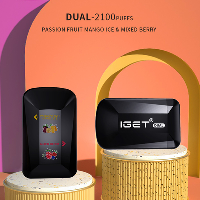 Original Quality Protection 2100 Puffs Diposable Vapor Pen 9 Kinds Flavor 5%