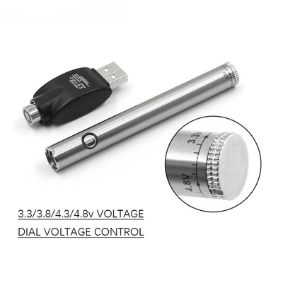 B1 Battery Full power out put deep press 350 mah Dial voltage vape pen - Single battery