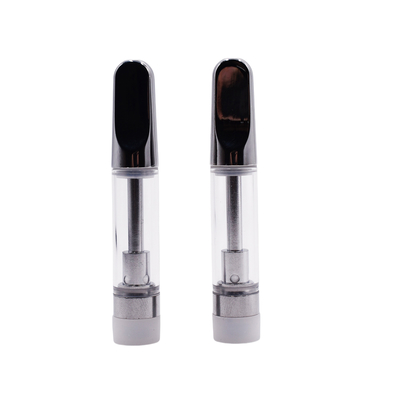 Ceramic Cell Vape Cartridge 1.0ml Metal Mouthpiece Vaporizer 510 thread