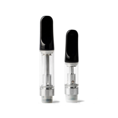 IG210 cartridge 1 ml 0.5ml  glass vaporizer Ceramic mouthpiece - 2.0mm inlet thick carts