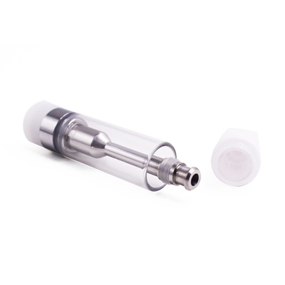 SS316 press in ceramic vape cartridge 1ml no clog for sale