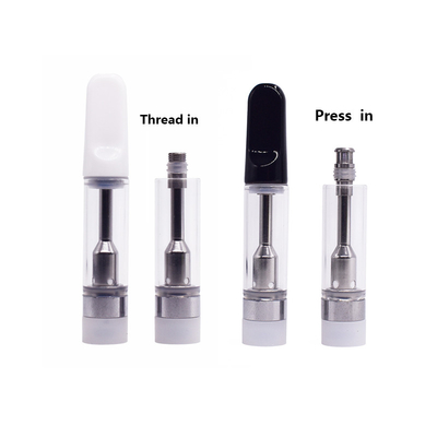 No Clogging SS316 Vape Cartridge Heavy Metal Test Pass CBD Ceramic Carts
