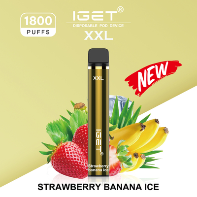 Nicotine IGET XXL 1800 Puffs Vape Disposable Cigarette
