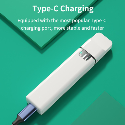 2ml Capacity Ceramic Coil Heating CBD Disposable Vape Pen With 350mah Battery