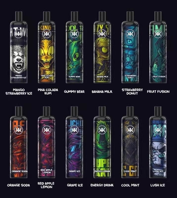 Grape Ice E Cigarette Vape Energy 5000 Puff Rechargeable Multi Flavors