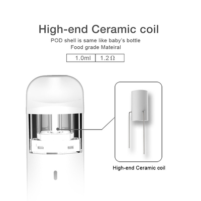 CBD Disposable Vape Pod 316 Stainless Steel Fit For Thick / Thin Oil