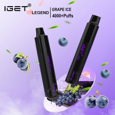 Newest IGET LEGEND 4000 Puffs 20 Flavors Available