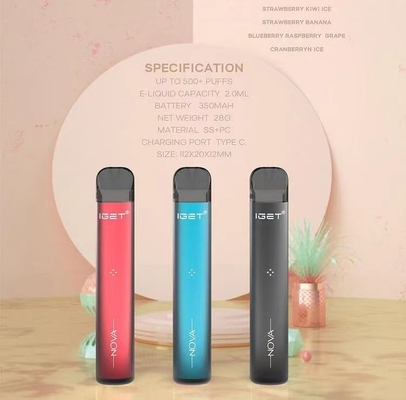 Replaceable Disposable IGET NOVA Vape Kit With 13 Flavors