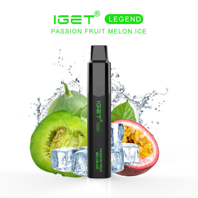 12ml Capacity IGET LEGEND 4000 Puffs Disposable Vape With 1350mAh Battery
