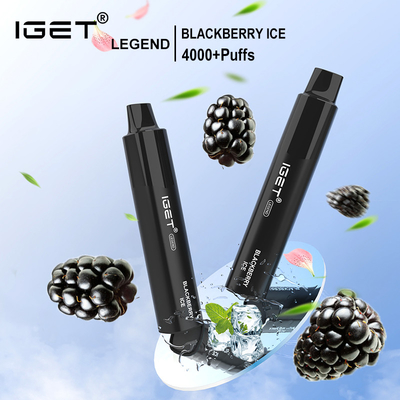 12ml Capacity IGET LEGEND 4000 Puffs Disposable Vape With 1350mAh Battery